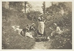 A Merry Tale, 1882, printed January 1890. Creator: Henry Peach Robinson A Merry Tale, 1882, printed January 1890. Creator: Henry Peach Robinson