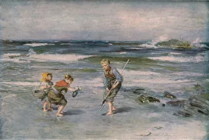 Ocean Prints: A Message from the Sea, 1883, (c1930). Creator: William McTaggart