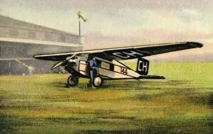 Josef Gallery: Messerschmitt M 18 plane, 1920s, (1932). Creator: Unknown