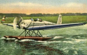 Euge Prints: Messerschmitt M 23bw seaplane, 1920s, (1932). Creator: Unknown