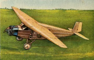 Passenger Plane Prints: Messerscmitt M 18d, 1920s, (1932). Creator: Unknown