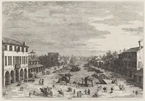 Mestre, c. 1735 / 1746. Creator: Canaletto
