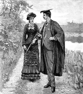 R Taylor Prints: They met there on the evening of Adair's return from Haredale College