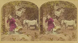 L Melander Brother Prints: Met a Tartar (Papa's Dinner Gone.), 1876. Creator: L. Melander & Bro