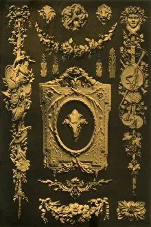 Francois Prints: Metal fittings, France and Germany, 18th century, (1898). Creator: Unknown
