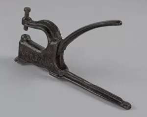 Riveter Gallery: Metal leatherworking riveter by Little Giant, ca. 1850-1900