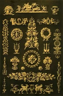 Patterned Gallery: Metal ornaments, Germany, 19th century, (1898). Creator: Unknown