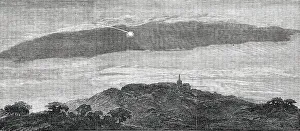 The Meteor of Monday Night (Feb. 11), as seen near Hampstead, 1850. Creator: Unknown