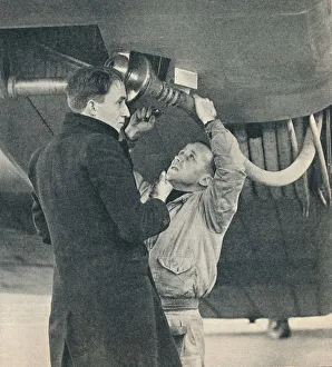 Method of refuelling aircraft devised by Sir Alan Cobham, c1936 (c1937) Method of refuelling aircraft devised by Sir Alan Cobham, c1936 (c1937)