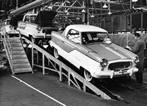 Production Gallery: Metroplitan manufacture at Austins Longbridge plant 1956. Creator: Unknown