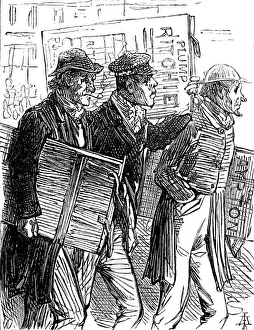 Campaigning Prints: Metropolitan Boroughs election sketches: after the battle, 1874. Creator: Unknown
