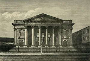 Publisher Prints: Front of the Metropolitan Tabernacle, (c1878). Creator: Unknown