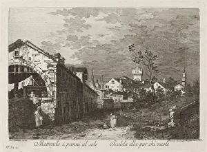 Mettendo i panni... c. 1760. Creator: Fabio Berardi