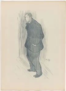 Ibels Henri Gabriel Prints: Mevisto, from Le Cafe-Concert, 1893. Creator: Henri-Gabriel Ibels