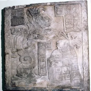 Mexican Serpent, God and Priest, Pre-Columbian, Maya Culture, 770
