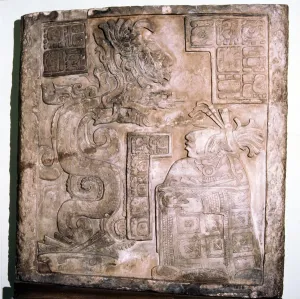 Mexican Serpent, God and Priest, Pre-Columbian, Maya Culture, 770