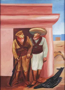 Mexican Soldiers, 1930. Creator: Orozco, Jose Clemente (1883-1949)