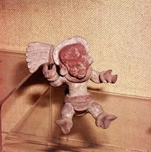 Mexican Terracotta Figurine, Huaxtec Culture, Aztec Period, c15th century