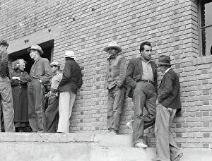 On Strike Prints: Mexicans, field laborers, on strike in cotton picking season