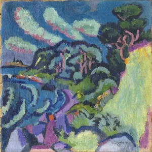 Kirchner Prints: Mexico Bay, Fehmarn, 1912