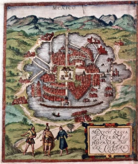 Causeway Collection: Mexico City in the early 16th century