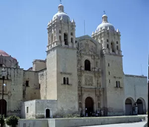 Mexico Oaxaca Iglesia Del Convento De Santo Domingo