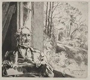 Meyer-Heine, c. 1872. Creator: Felix Bracquemond (French, 1833-1914); Alfred Cadart