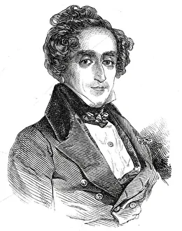 Meyerbeer, 1845. Creator: Unknown