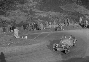 Perth And Kinross Gallery: MG 18 / 80 open 4-seater tourer of GM Cavendish, RSAC Scottish Rally, Devils Elbow, Glenshee, 1934