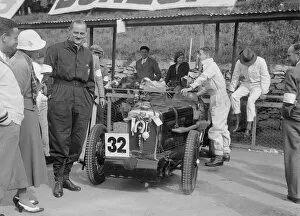 At Gardner Gallery: MG C type Midget of Goldie Gardner at the RAC TT Race, Ards Circuit, Belfast, 1932