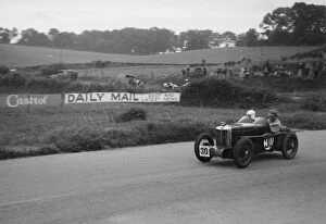 Belfast Gallery: MG C type Midget of Hugh Hamilton at practice for the RAC TT Race, Ards Circuit, Belfast, 1932