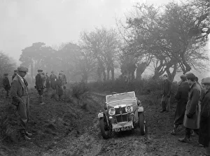 Winchcombe Prints: MG J2 of AR Taylor at the Sunbac Colmore Trial, near Winchcombe, Gloucestershire, 1934