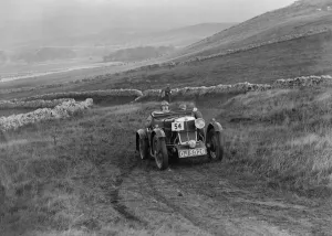 MG M Le Mans of CHD Berton competing in the MCC Sporting Trial, 1930. Artist: Bill Brunell