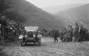 Uphill Climb Prints: MG M type competing in the MCC Edinburgh Trial, 1931. Artist: Bill Brunell