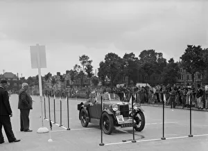 Swac Prints: MG M type of KG Settle competing in the South Wales Auto Club Welsh Rally, 1937 Artist
