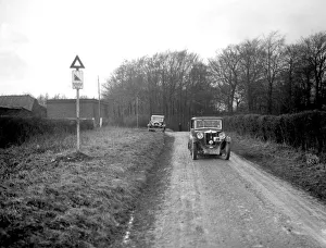 Cecil Prints: MG M Type Sportsmans Coupe driven by Cecil Kimber in a motoring trial