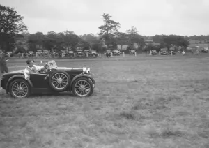 Bugatti Oc Prints: MG M type taking part in the Bugatti Owners Club gymkhana