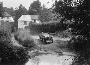 MG PA competing in the B&HMC Brighton-Beer Trial, Windout Lane, near Dunsford, Devon, 1934