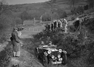 Rally Prints: MG PA of G Tyrer competing in the MG Car Club Midland Centre Trial