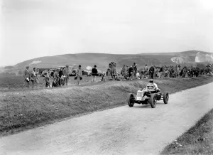 Lewes Prints: MG R type of GH Symonds competing at the Lewes Speed Trials