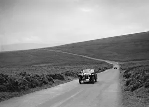 MG TA of JW Appleby, winner of a premier award at the MCC Torquay Rally, July 1937