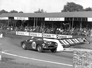 1961 Prints: MG A twin cam, Olthoff, Goodwood B. A. R. C. 1961. Creator: Unknown