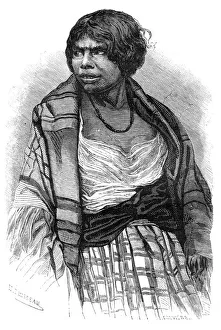 Mi kmaq woman, Cape Breton, Nova Scotia, Canada, 19th century. Artist: Henri Rousseau