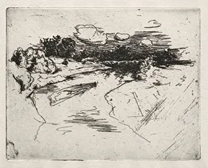 John Henry Twachtman Prints: Miami River, near Cincinnati, Ohio. Creator: John Henry Twachtman (American, 1853-1902)
