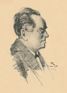 Geoffrey Prints: Michael Balling, 1919. Artist: Ernest Stephen Lumsden