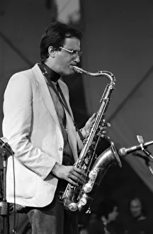 Michael Brecker, Capital Jazz, Knebworth, 1982. Artist: Brian O Connor