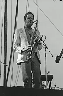 Capital Jazz Festival Collection: Michael Brecker, Capital Jazz, Knebworth, 1982. Artist: Brian O Connor