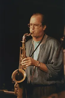 Michael Brecker, Maastricht Jazz Mecca, Netherlands, 1992. Creator: Brian Foskett