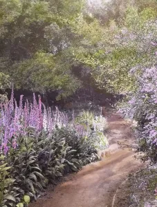 Herbaceous Border Prints: Michael Cochrane Armour house, 962 Linda Vista Avenue