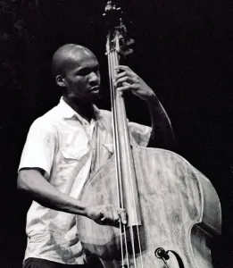 Nigeria Prints: Michael Olatuja, Brecon Jazz Festival, Powys, Wales, 2003. Artist: Brian O Connor